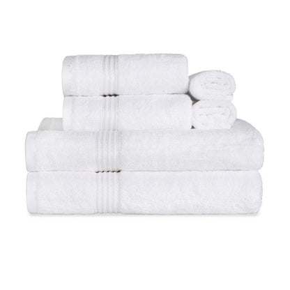 Egyptian Cotton Highly Absorbent Solid Ultra Soft Towel Set Collection