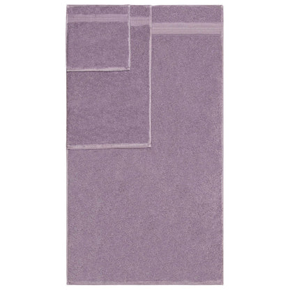 Turkish Cotton Highly Absorbent Solid 6 Piece Towel Set - Wisteria