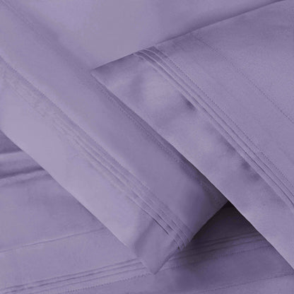 Premium 650 Thread Count Egyptian Cotton Solid Pillowcase Set