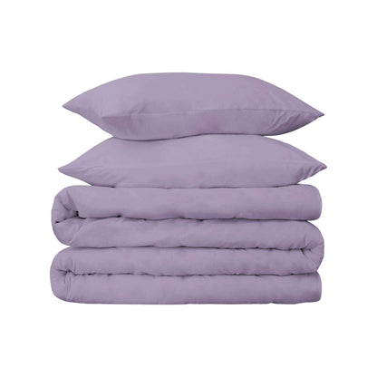 Egyptian Cotton 650 Thread Count Solid Duvet Cover Set