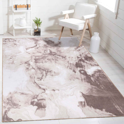 Yuma Abstract Marble Indoor Area Rug or Runner Rug