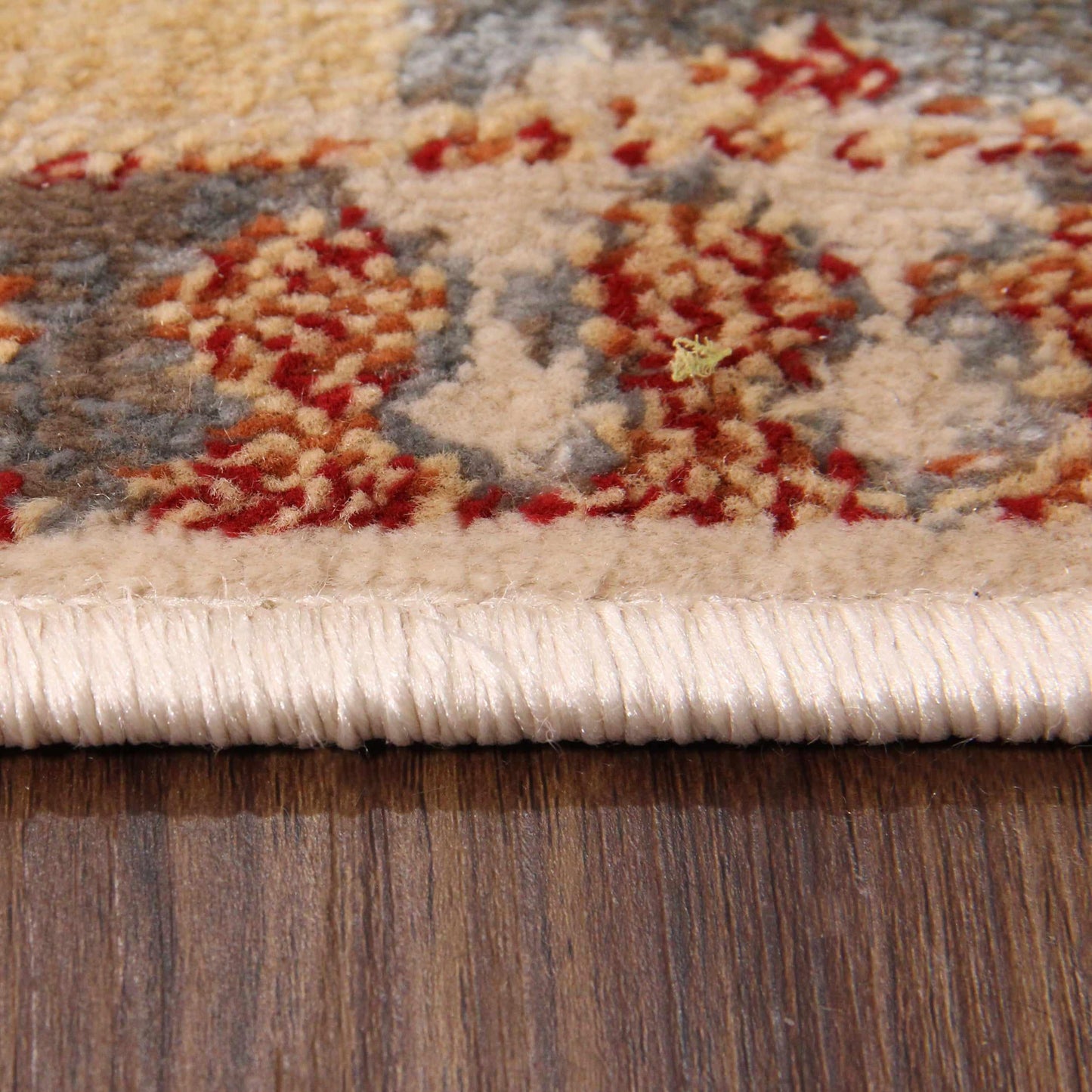 Superior Zuleyka Aztec Southwestern Indoor Area Rug or Runner Rug Or Door Mat  - Rust