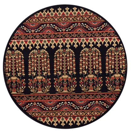 Adena Bohemian Floral Geometric Area Rug or Runner Rug