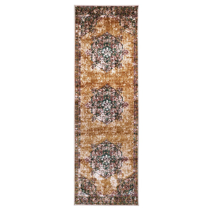 Aldrich Oriental Non-Slip Indoor Area Rug or Runner Rug