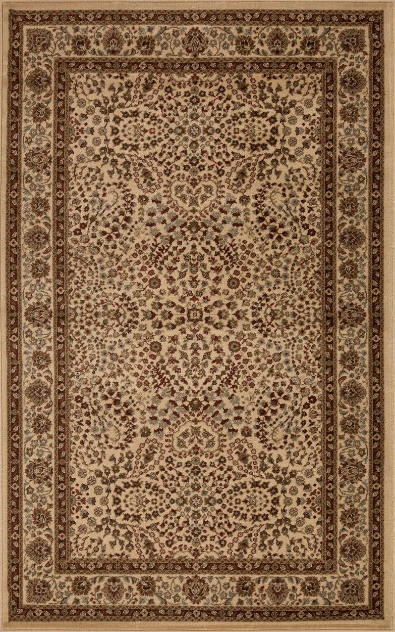 Astral Traditional Oriental Floral Scroll Indoor Area Rug or Runner