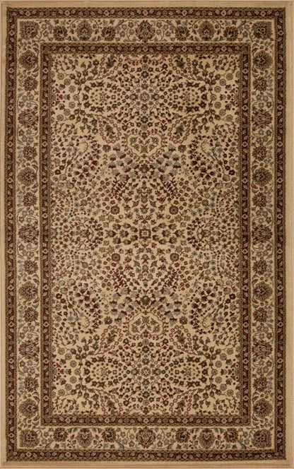 Astral Traditional Oriental Floral Scroll Indoor Area Rug or Runner