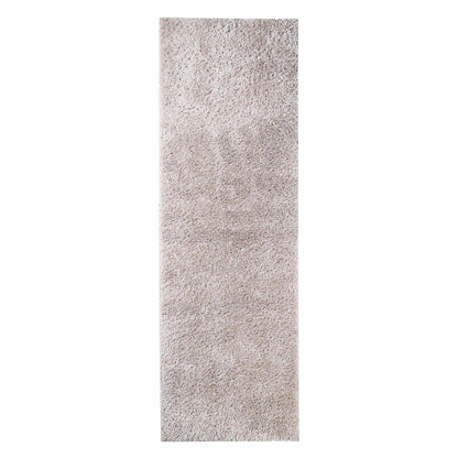 Superior Solid Indoor Plush Shag Area Rug Or Runner Or Round Rug- Beige