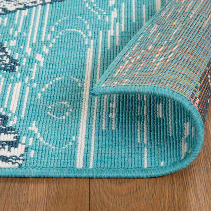 Superior Nautical Seaside Coastal Indoor Outdoor Area Rug 