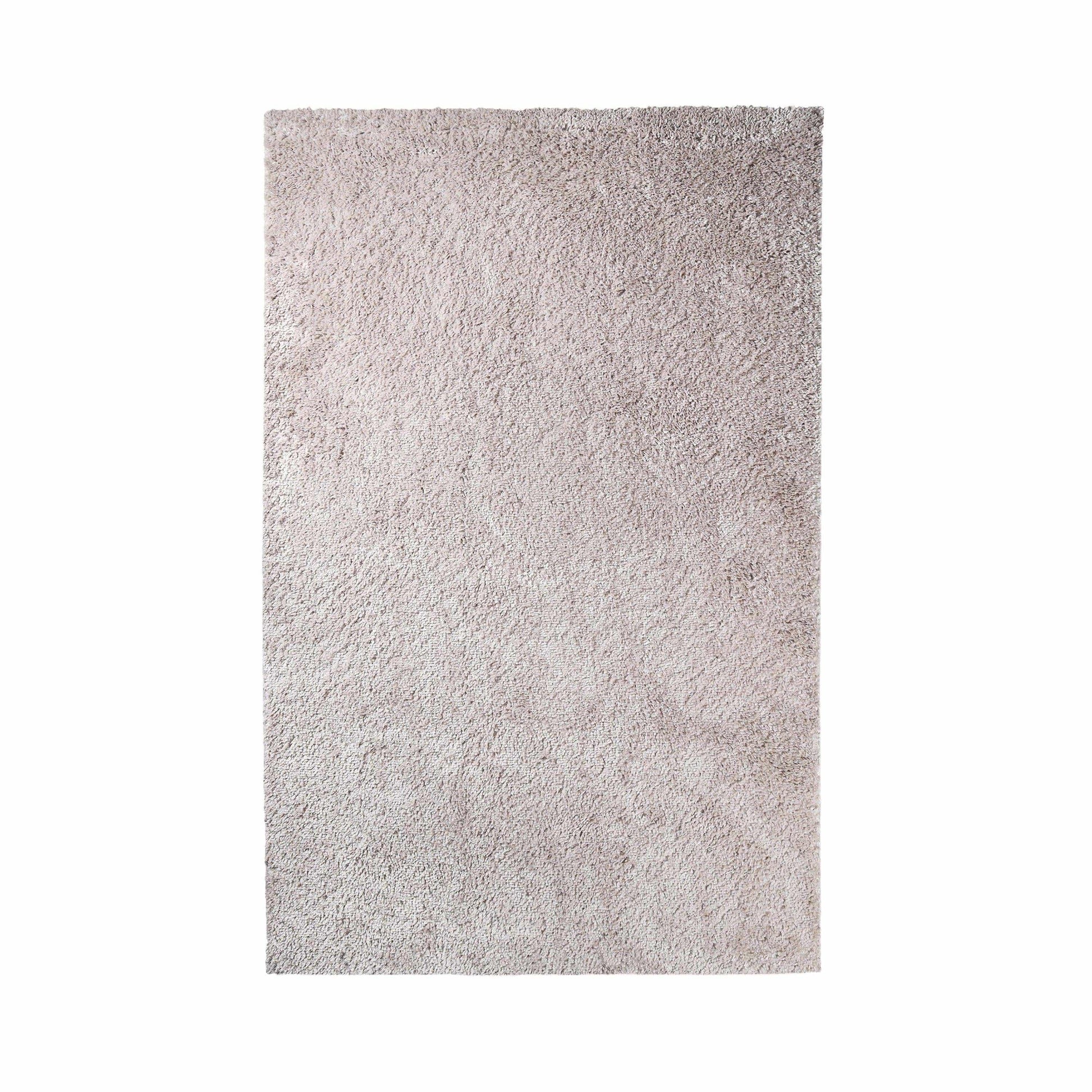  Superior Solid Indoor Plush Shag Area Rug Or Runner Or Round Rug - Beige