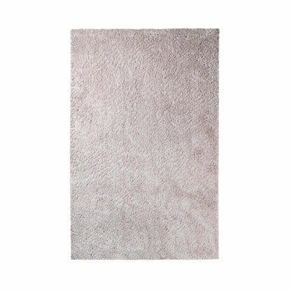  Superior Solid Indoor Plush Shag Area Rug Or Runner Or Round Rug - Beige