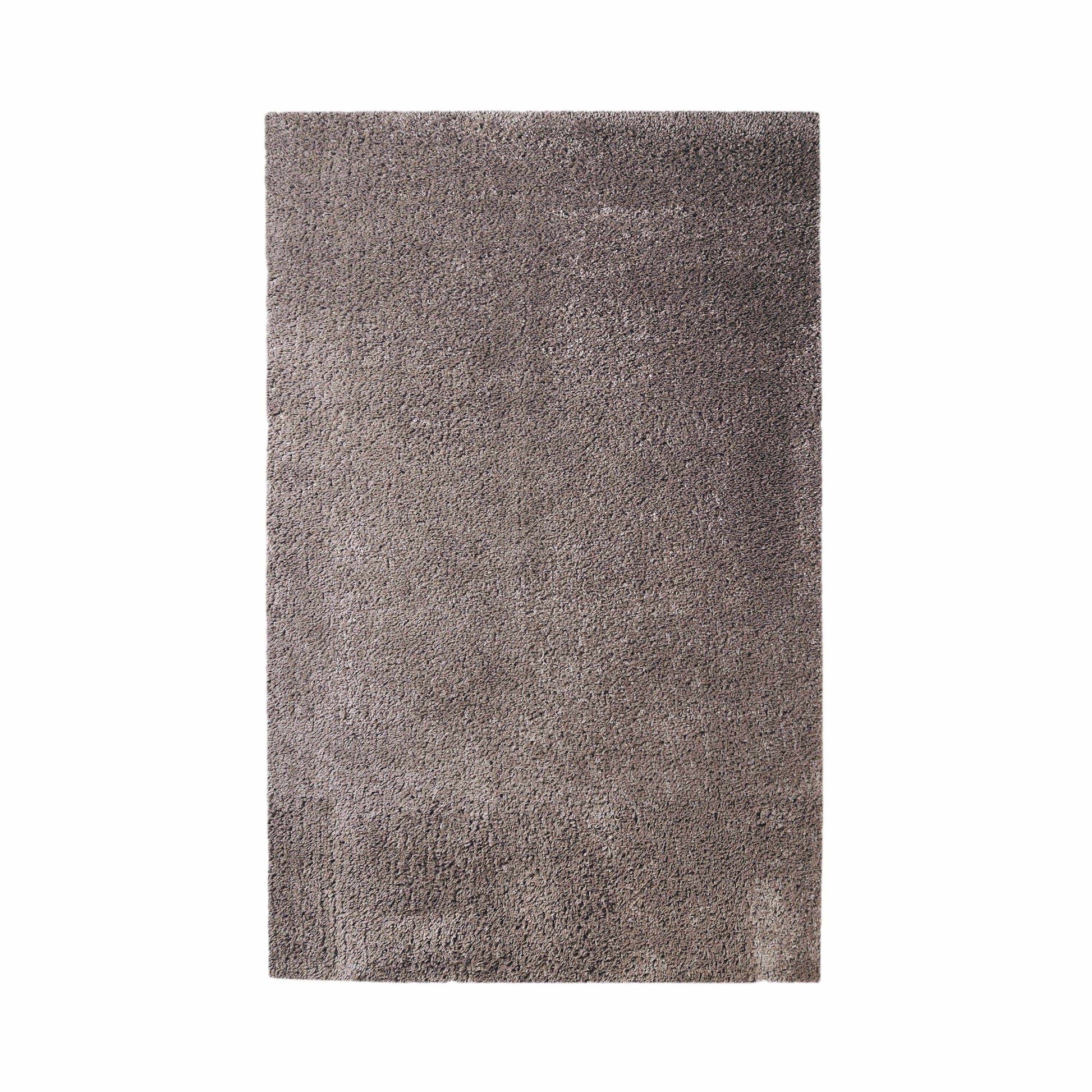  Superior Solid Indoor Plush Shag Area Rug Or Runner Or Round Rug -  Taupe