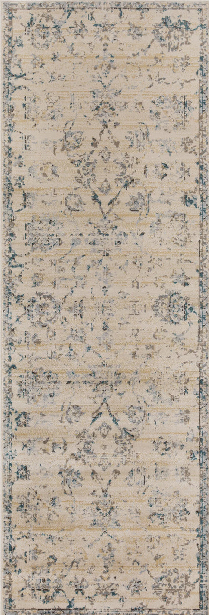Basilio Modern Farmhouse Medallion Indoor Area Rug Or Runner Rug