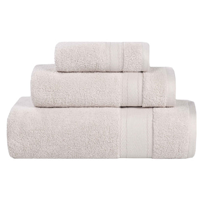 Belmont Zero Twist Cotton Medium Weight 3 Piece Towel Set