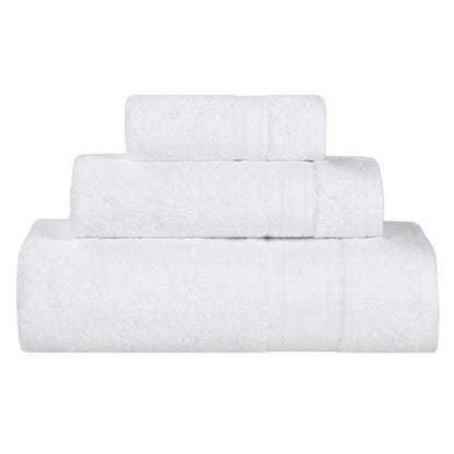 Belmont Zero Twist Cotton Medium Weight 3 Piece Towel Set