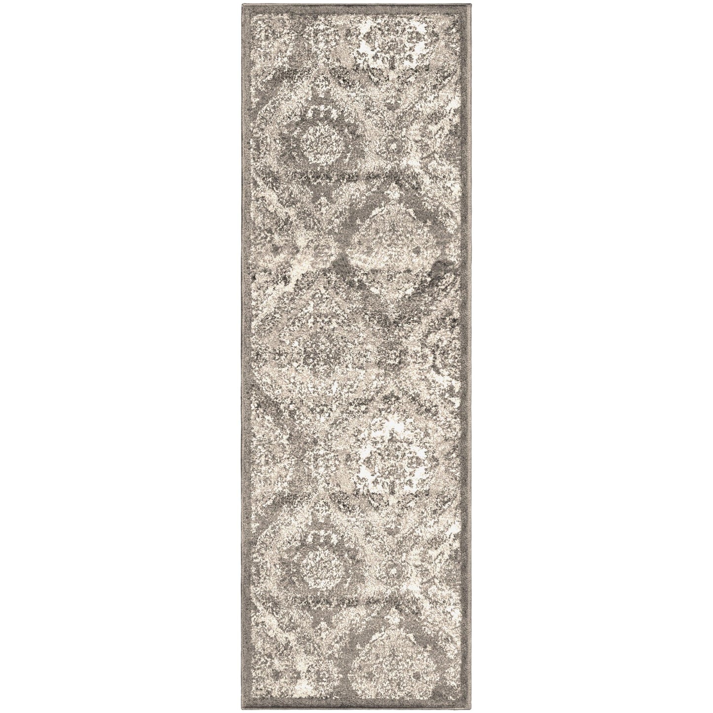  Superior Hayden Baroque Medallion Trellis Area Rug - Brown