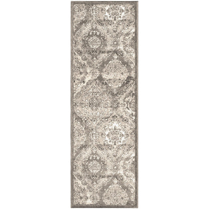  Superior Hayden Baroque Medallion Trellis Area Rug - Brown