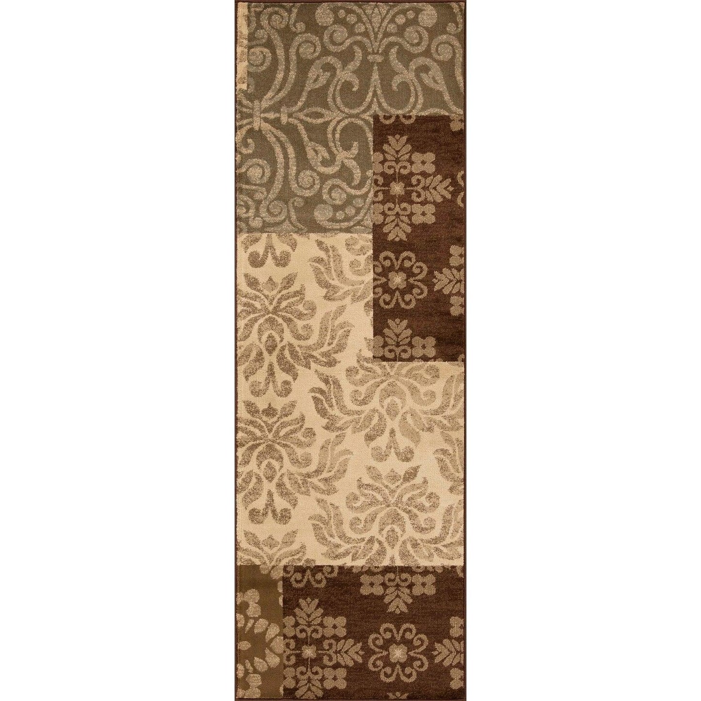  Rockhill Floral Medallion Power-Loomed Indoor Area Rug or Runner
