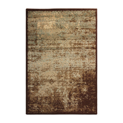 Superior Afton Acid Wash Gradient Indoor Area Rug or Runner Or Door Mat - Slate