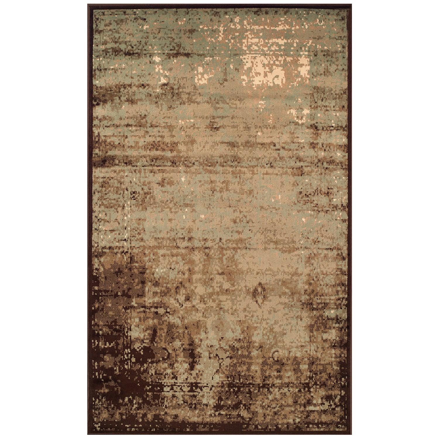 Superior Afton Acid Wash Gradient Indoor Area Rug or Runner Or Door Mat - Slate