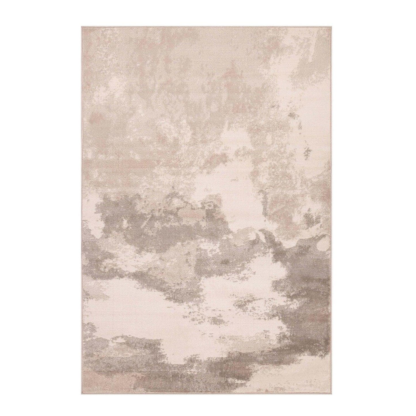 Eclectic Multi-Tone Abstract Rug or Runner - Grey