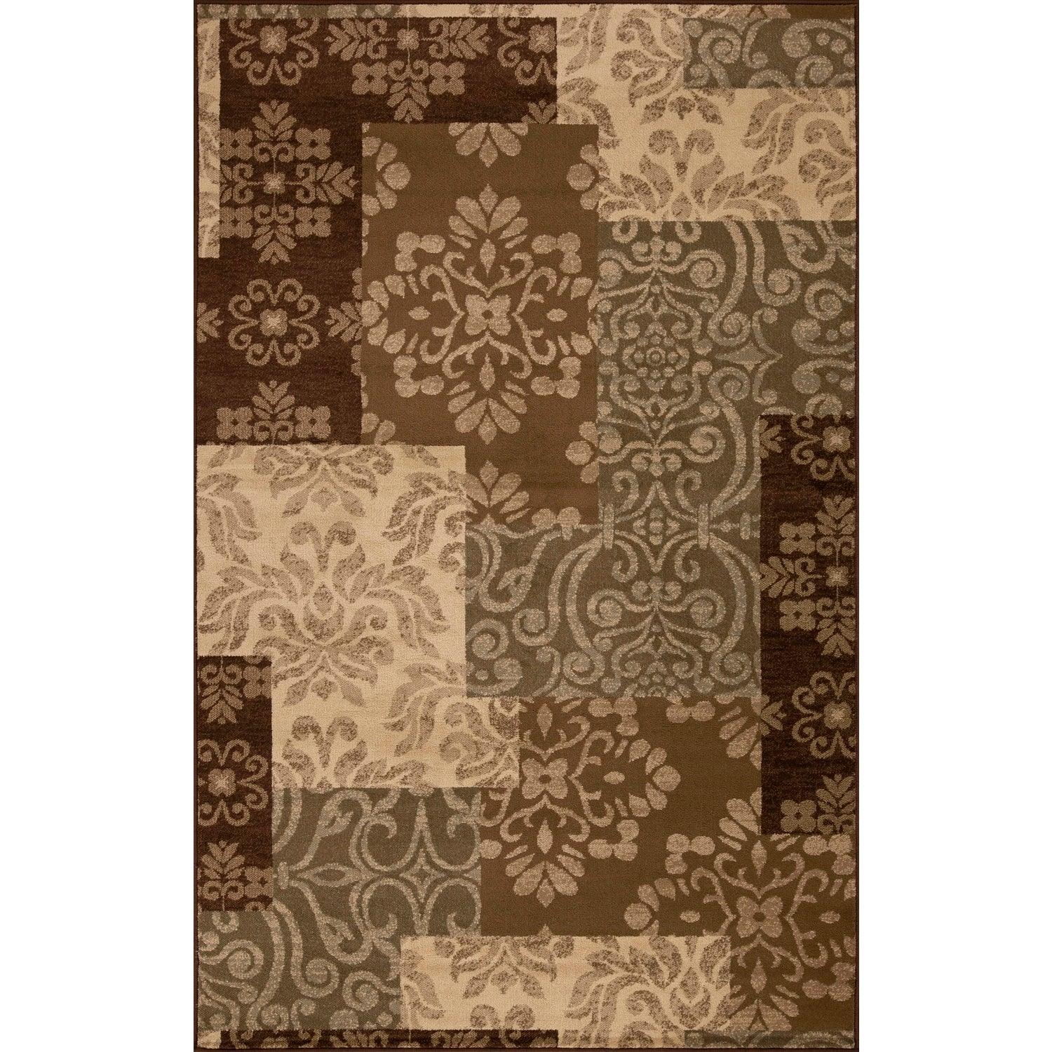  Rockhill Floral Medallion Power-Loomed Indoor Area Rug or Runner