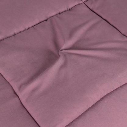  Superior Solid All Season Down Alternative Microfiber Comforter - Mauve