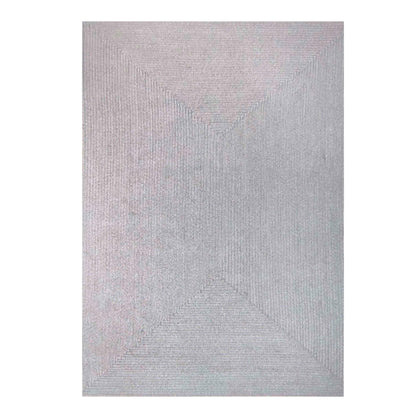 Bohemian Indoor Outdoor Rugs Solid Rectangle Braided Area Rug