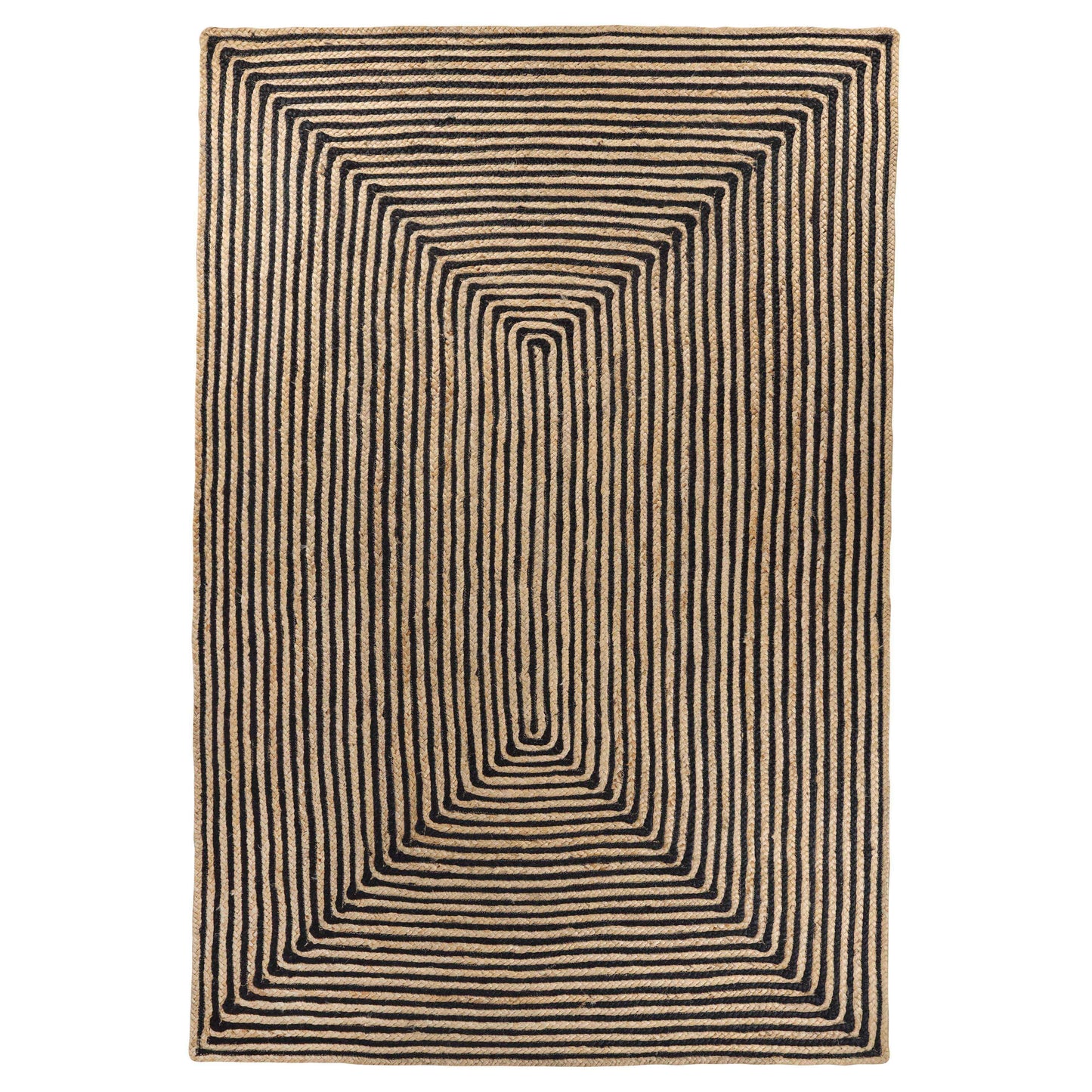 Braided Jute Reversible Round Indoor Outdoor Area Rug