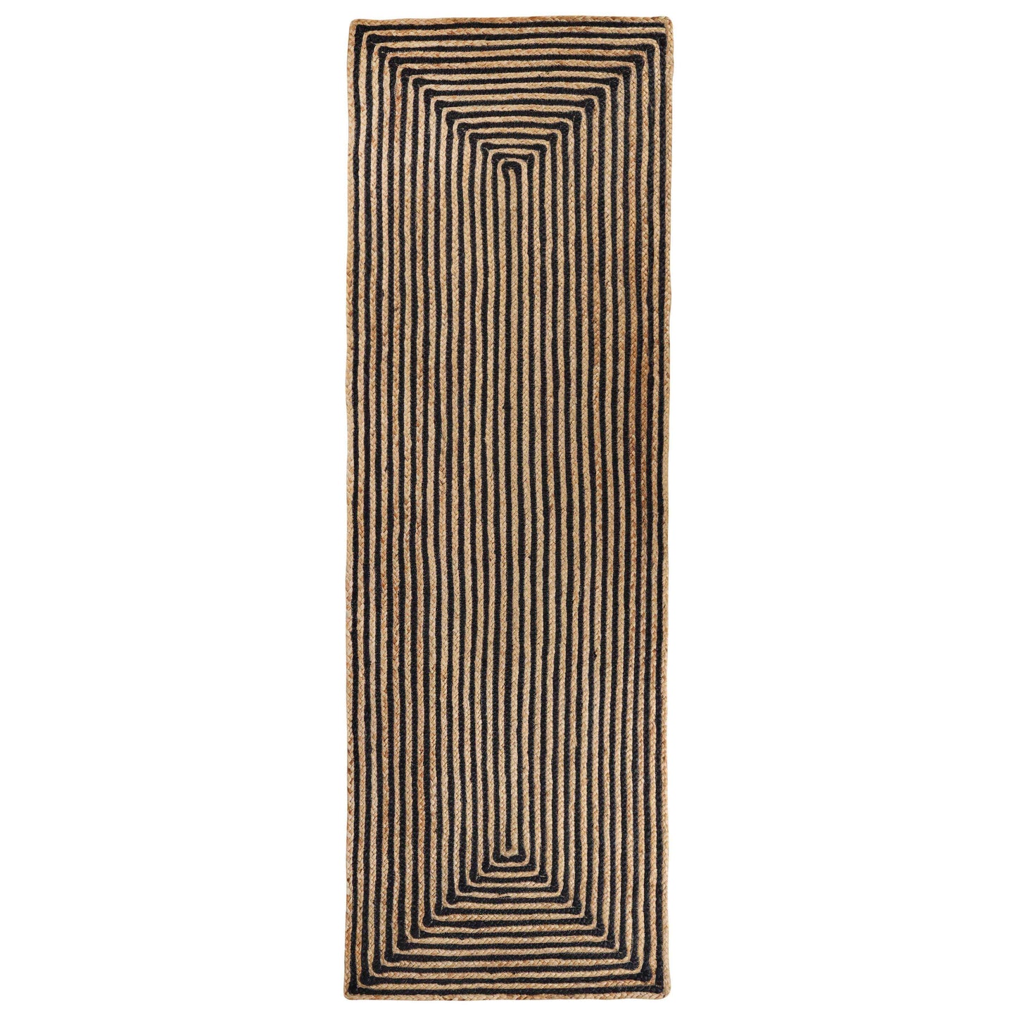 Braided Jute Reversible Round Indoor Outdoor Area Rug