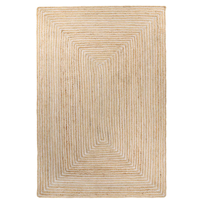 Braided Jute Reversible Round Indoor Outdoor Area Rug