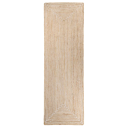Braided Jute Reversible Round Indoor Outdoor Area Rug