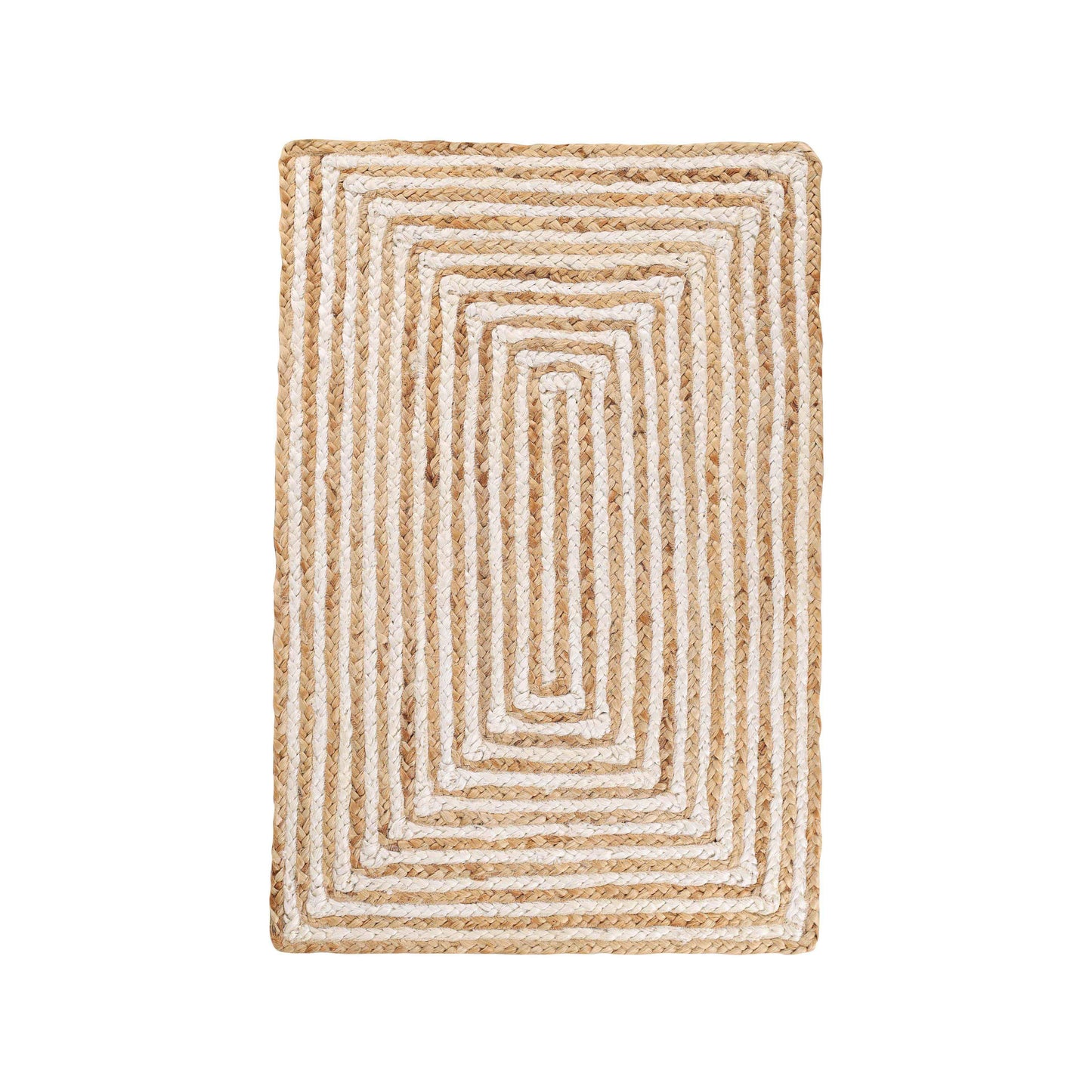 Braided Jute Reversible Round Indoor Outdoor Area Rug