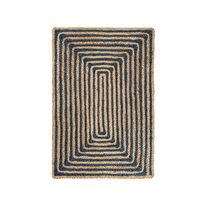 Braided Jute Reversible Round Indoor Outdoor Area Rug