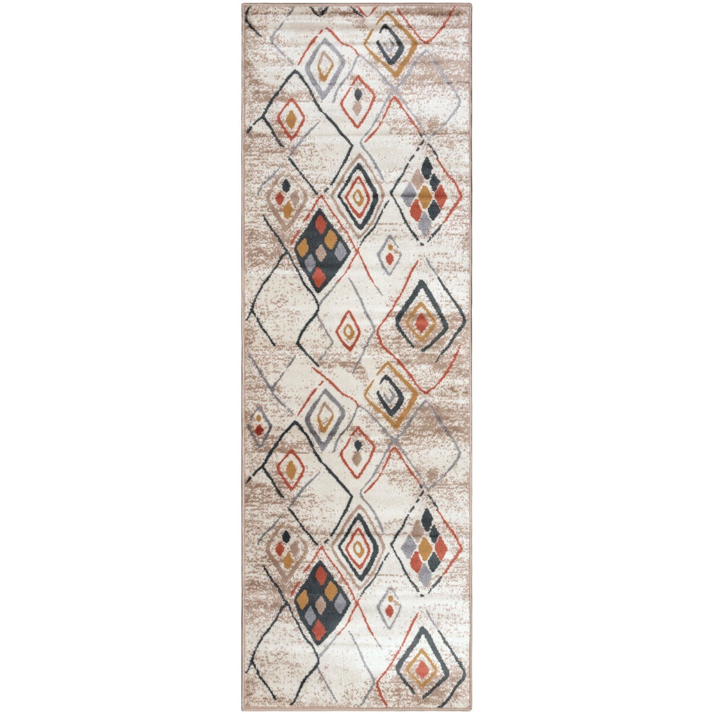 Burin Southwestern Geometric Area Rug Or Runner Rug Or Door Mat