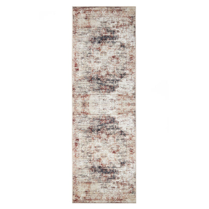 Canary Vintage Medallion Machine Washable Indoor Area Rug or Runner