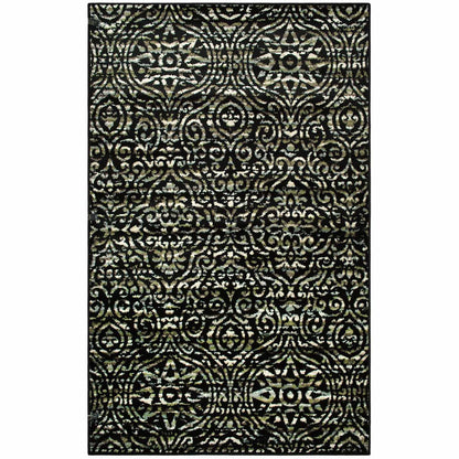  Carson Bohemian Damask Area Rug Or Runner Rug