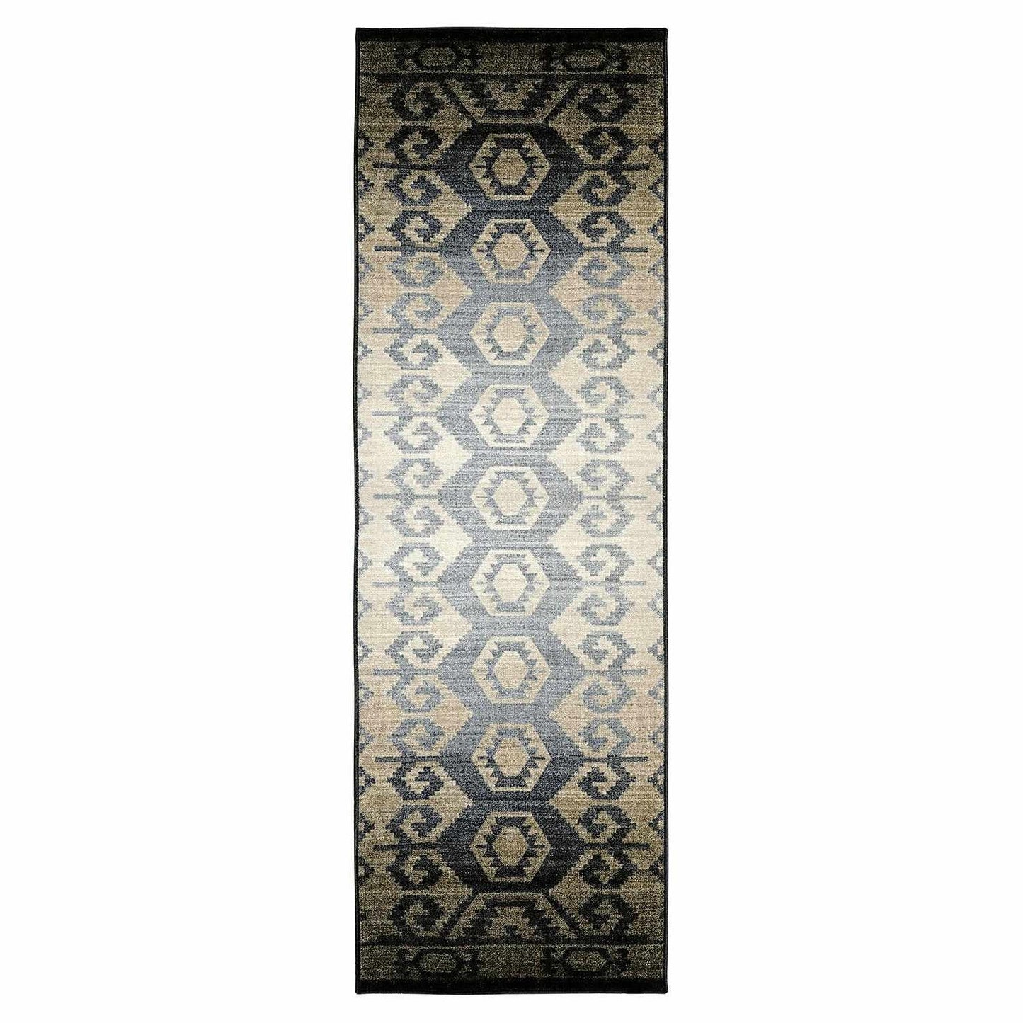 Catori Geometric Ikat Rustic Indoor Area Rug Or Runner Rug Or Door Mat