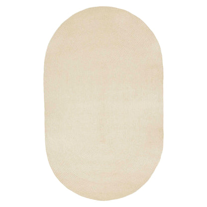 Classic Braided Weave Oval Area Rug Indoor Outdoor Rugs