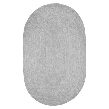 Classic Braided Weave Oval Area Rug Indoor Outdoor Rugs