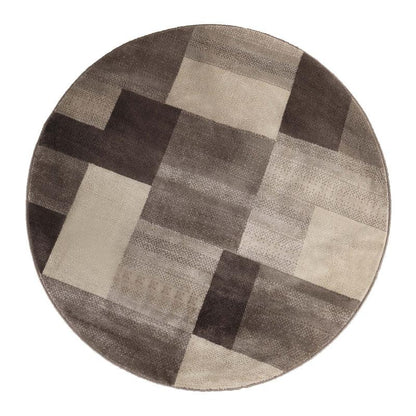 Clifton Geometric Color Block Plush Indoor Area Rug or Runner Rug