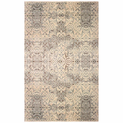 Corbin Damask Indoor Area Rug Or Runner Rug