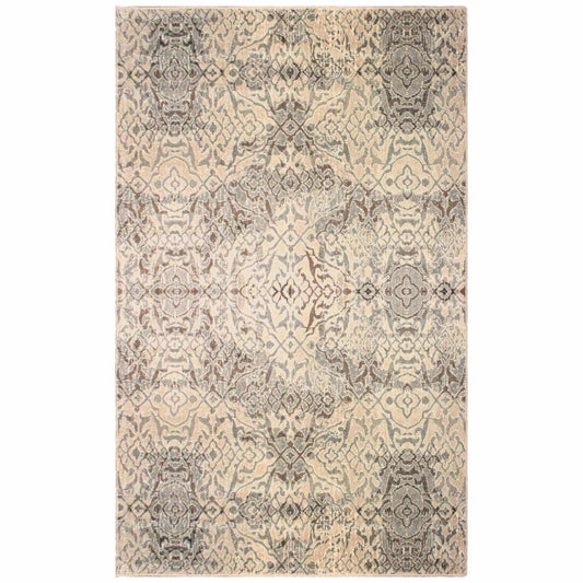 Corbin Damask Indoor Area Rug Or Runner Rug
