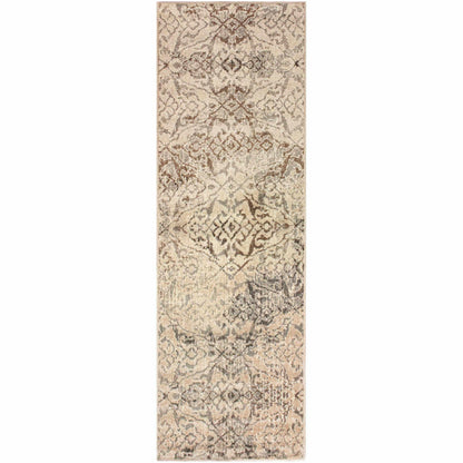 Corbin Damask Indoor Area Rug Or Runner Rug
