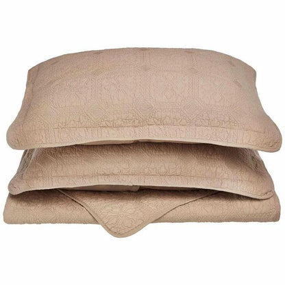 Corrington Fine Stitch Cotton Quilt Set