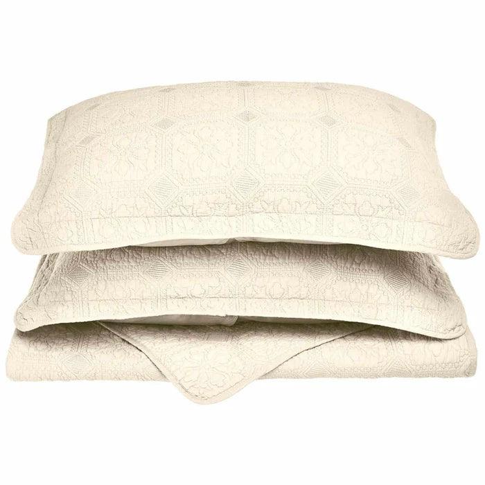 Corrington Fine Stitch Cotton Quilt Set