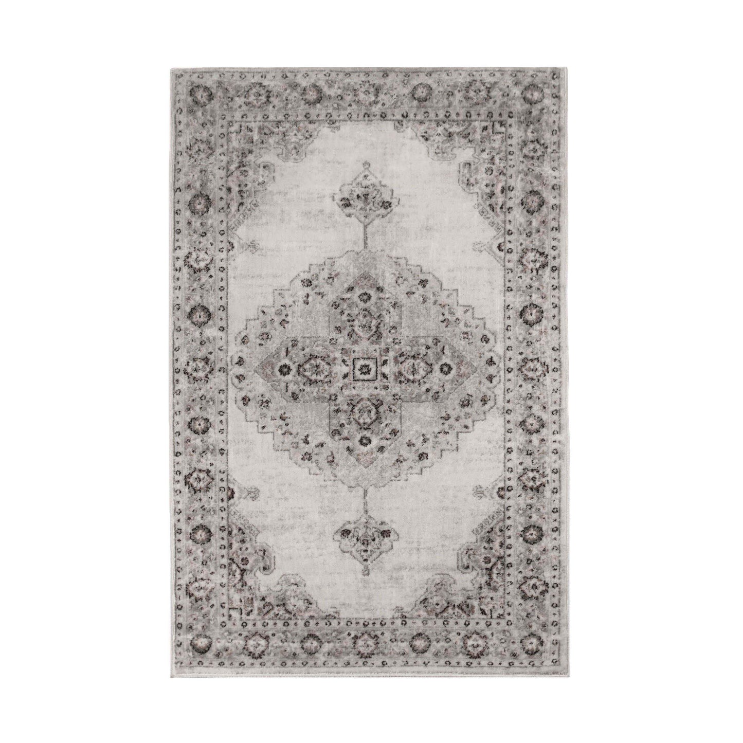 Demelza Vintage Traditional Oriental Medallion Indoor Area Rug or Runner