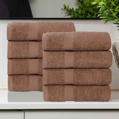 Eco-Friendly Cotton 8 Piece Hand Towel Set