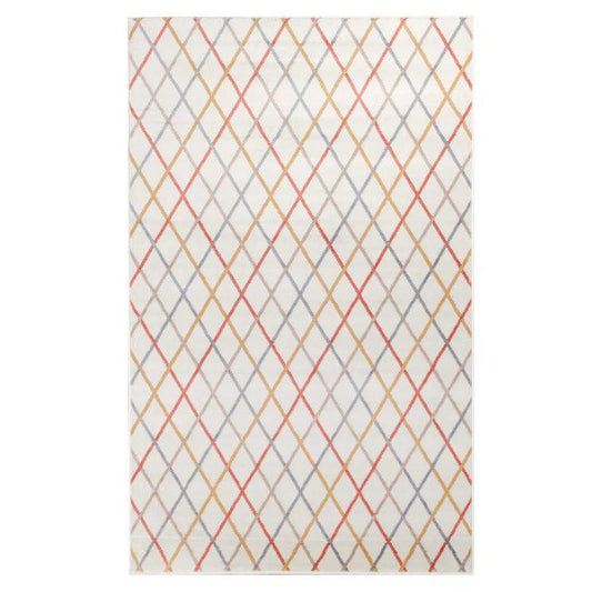 Ellis Diamond Trellis Modern Indoor Area Rug