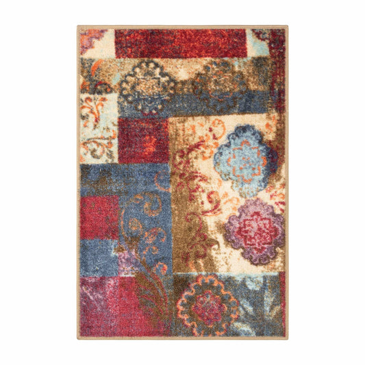 Emory Patchwork Indoor Area Rug or Runner Rug