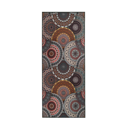 Evaline Medallion Non-Slip Indoor Outdoor Area Rug